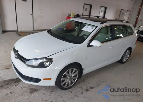 2014 Volkswagen Jetta Sportwagen 2.0L Tdi из США, поврежденный, VIN 3VWPL7AJ9EM609949